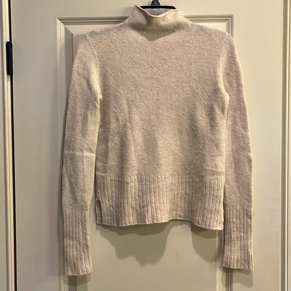 Madewell tan funnel neck sweater - Size XS